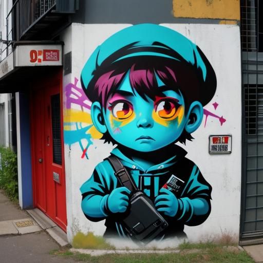 Just A Face on a Wall