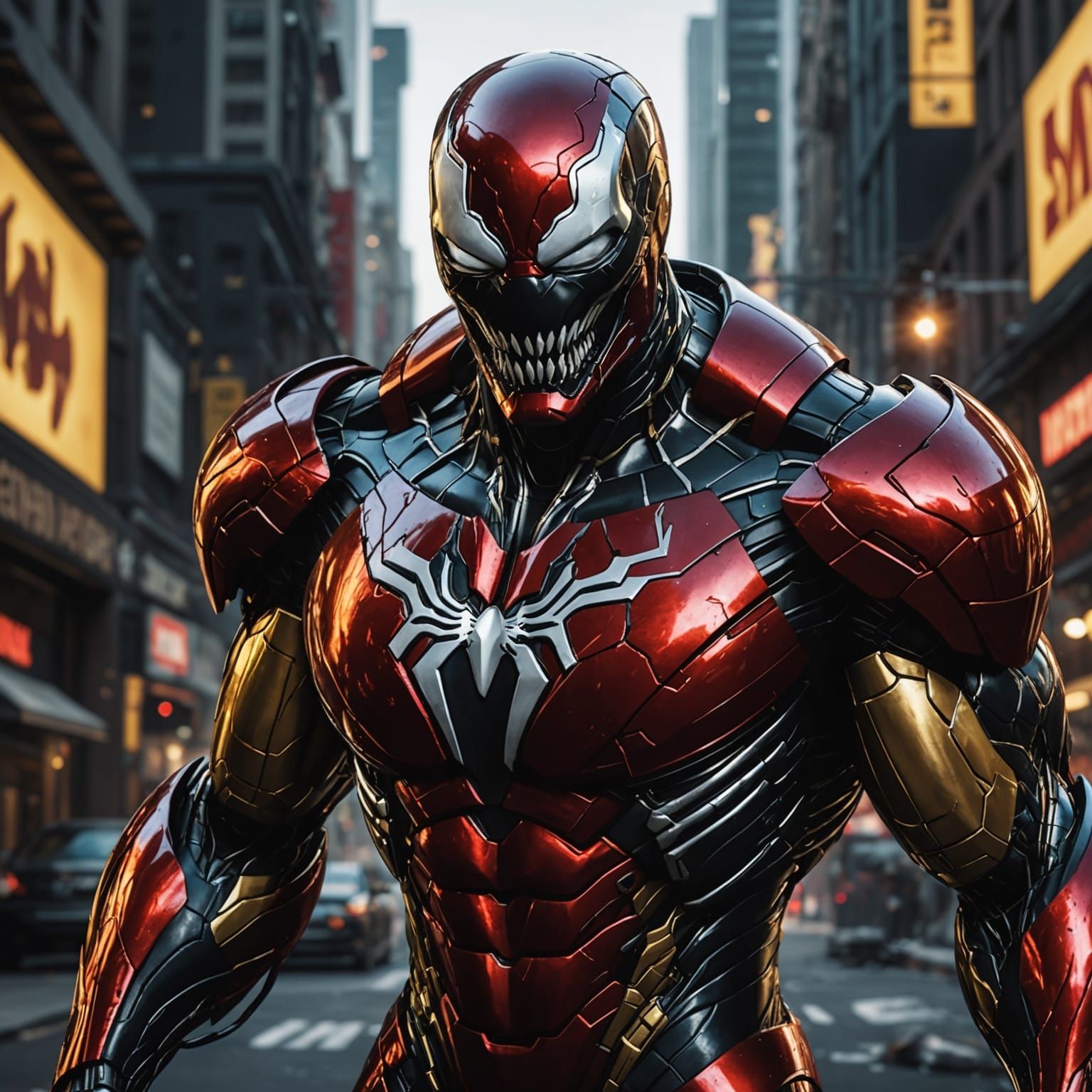 Venomized Ironman Suit