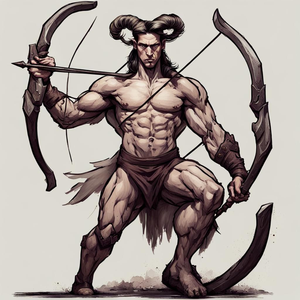 Vicious Centaur Archer: A Twisted Villain