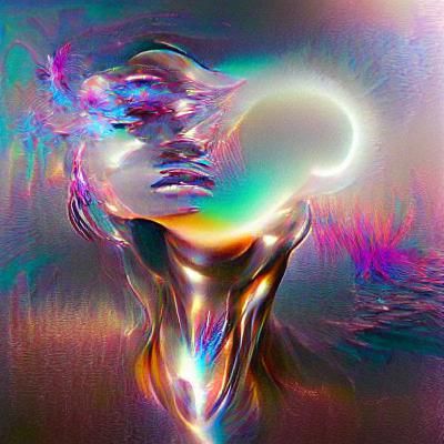 Radiant Aura of Energy and Light