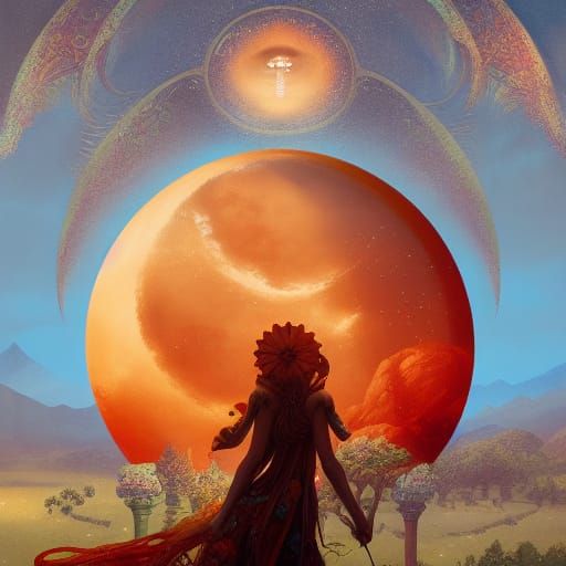 Ethereal Temple of the Harvest Moon