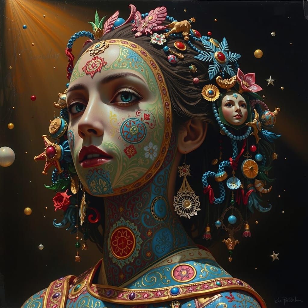 Allegorical Masterpiece of Beauty and Truth