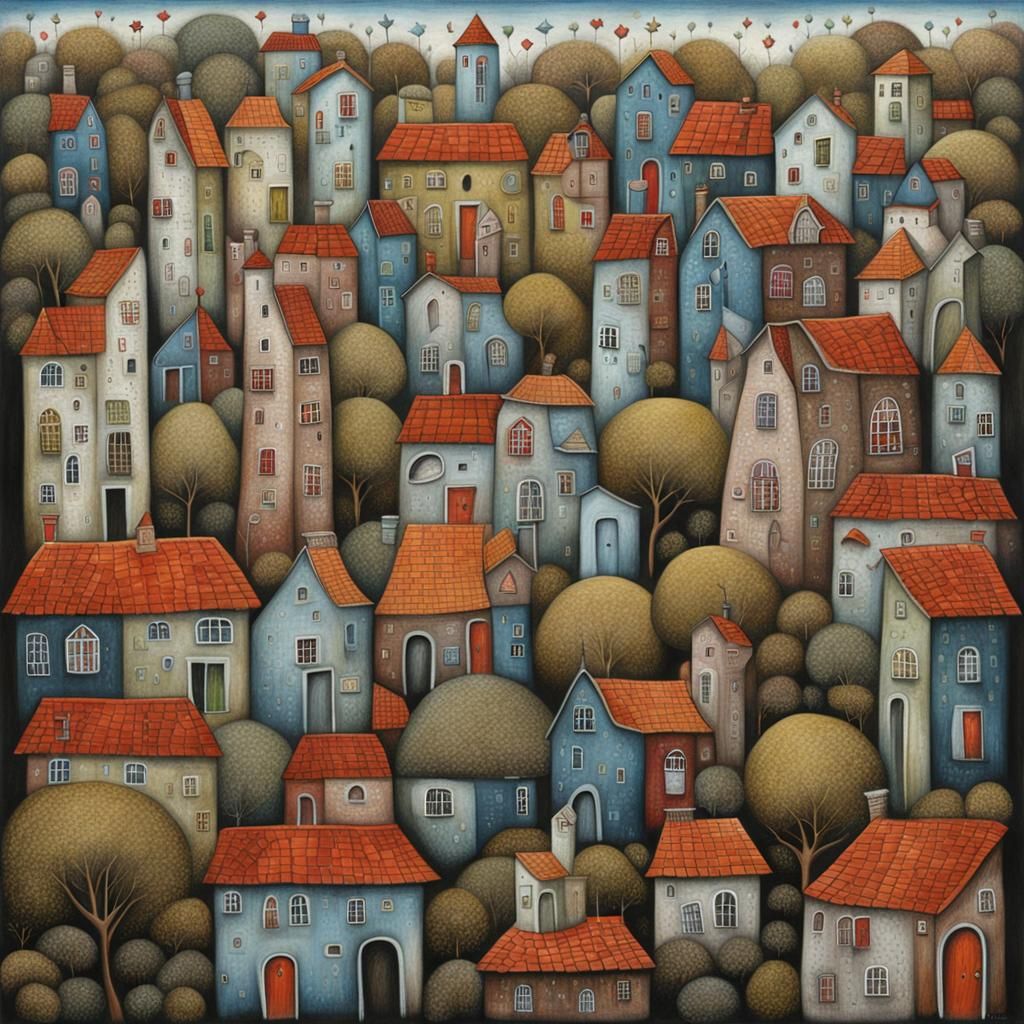 Abstract Figure in Style of Clay and Martiashvili