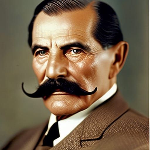 1910 Portrait with Mustaches in Professional Photography Sty...