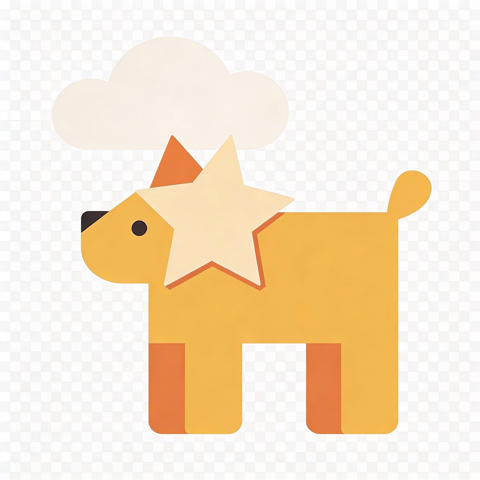 Simple Generic Object in Clean Flat Vector Style