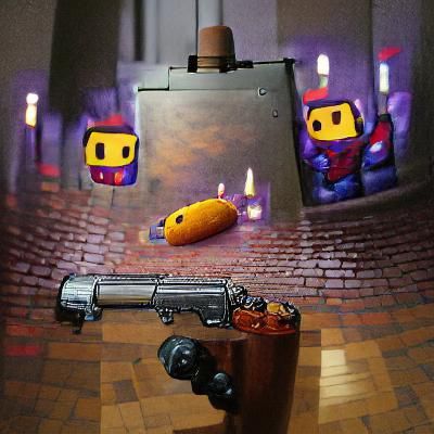 Enter the Gungeon in Hyperrealism
