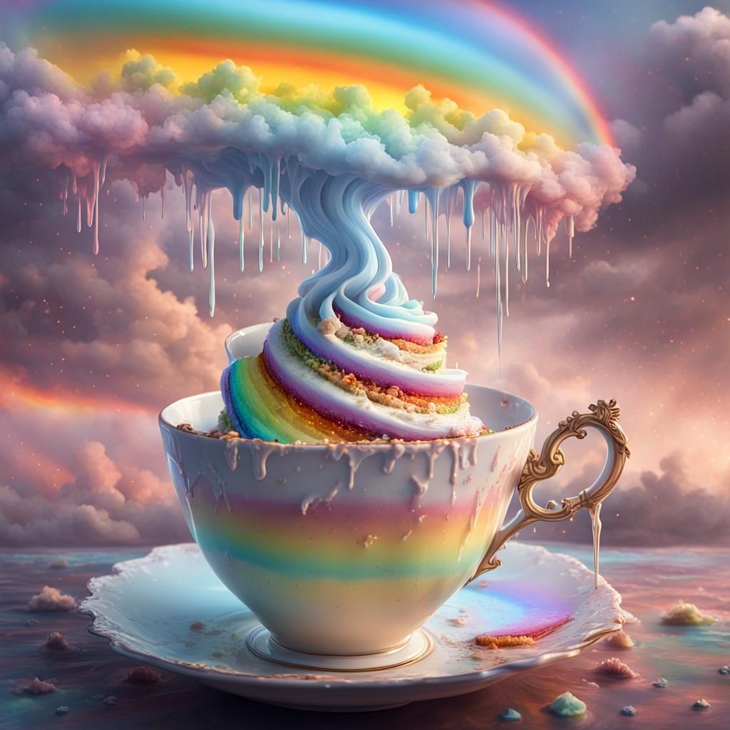 Tornado in a Teacup: Pastel Magical Realism