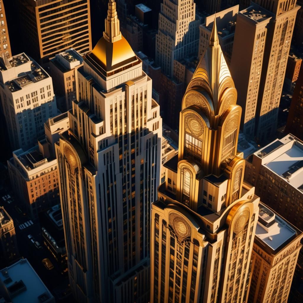 Art Deco Penthouse Suite at Sunset