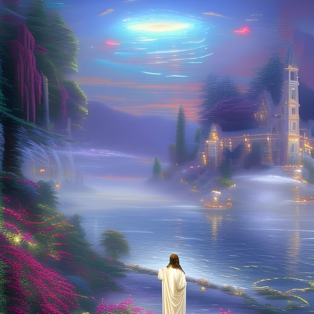 Jesus Christ Walks on Water: Futuristic Fantasy