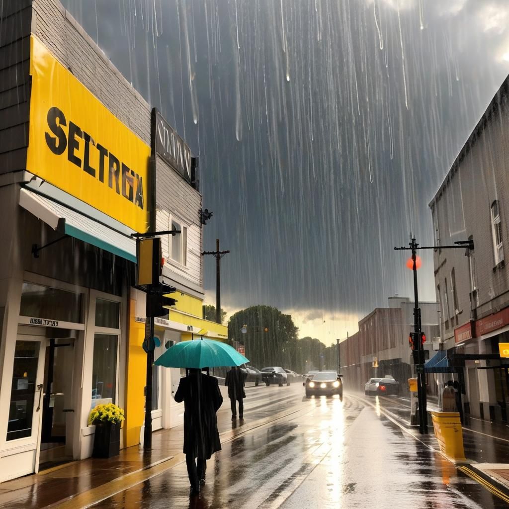 Rain on a Sunny Day: A Weather Anomaly