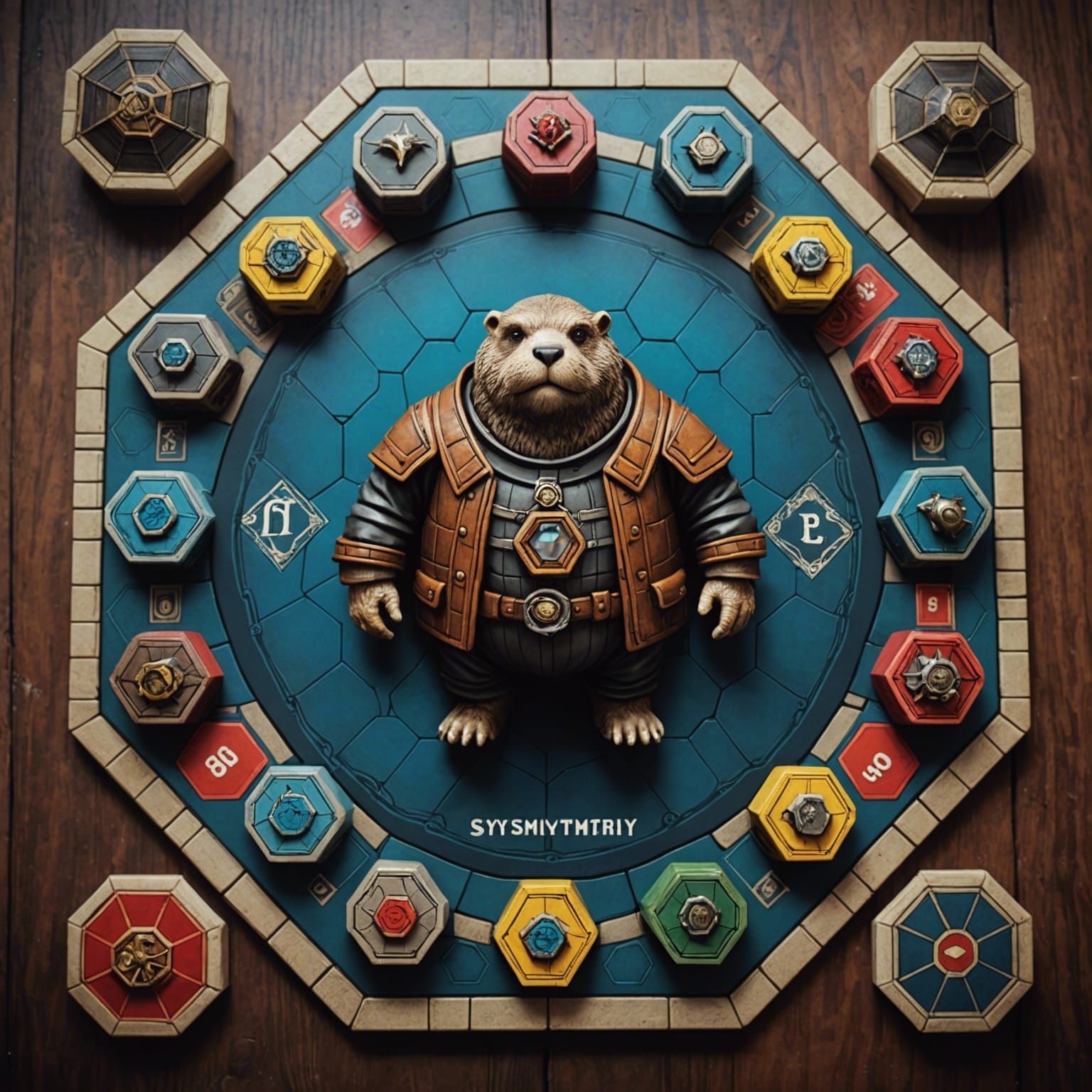 LEGEND OF SIR OTTERUM. A new boardgame.