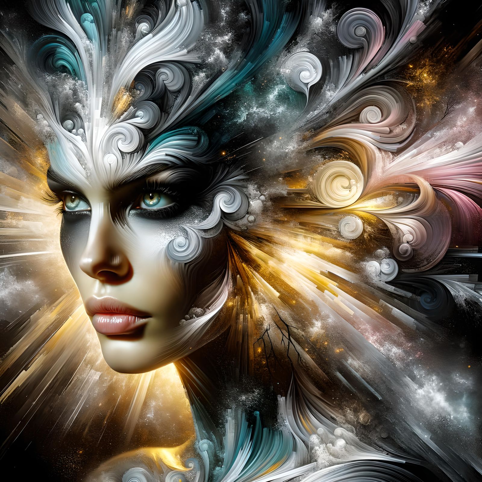 In the vortex of our minds, creativity ignites the stars, thrusting us into a universe of endless possibilities