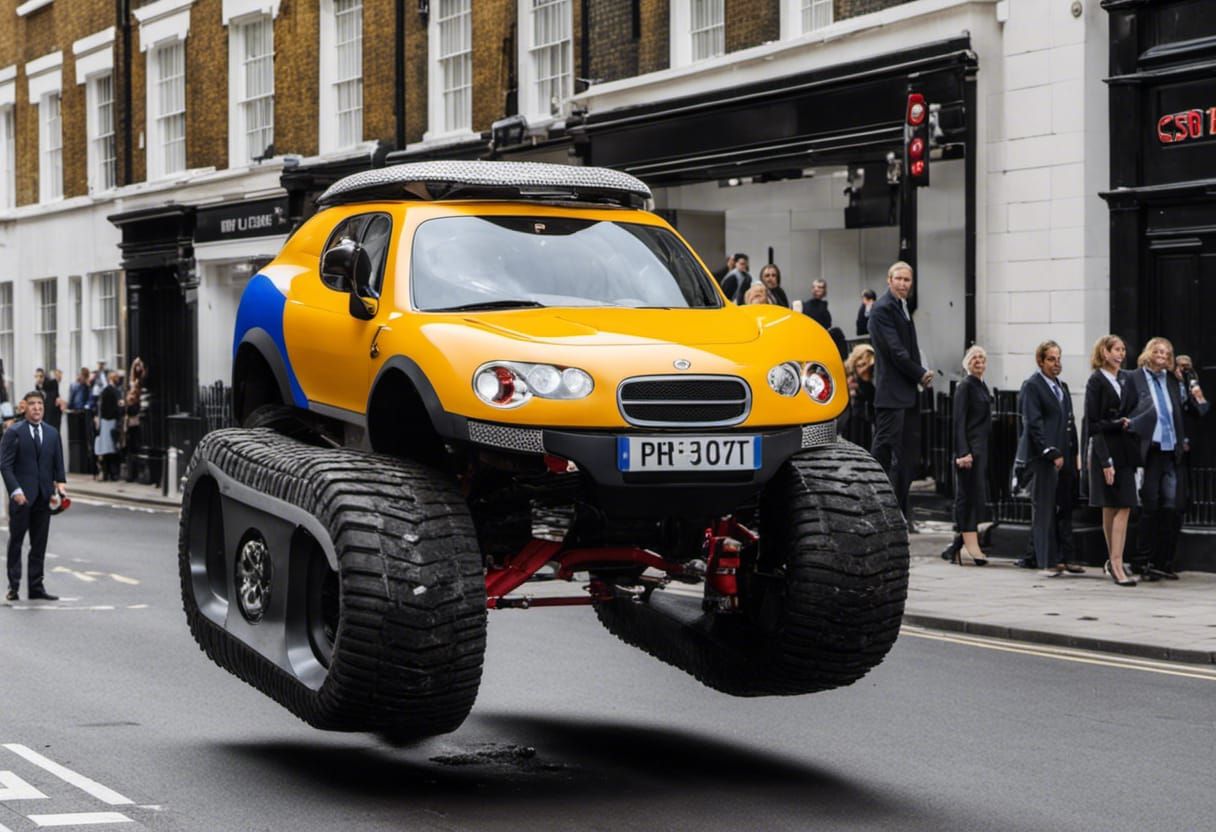 4x4 Pothole Buster If it can't drive over it (unlikely) then just use the hover and float over