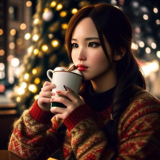 Mockingjay Celebrates Christmas with Hot Cocoa