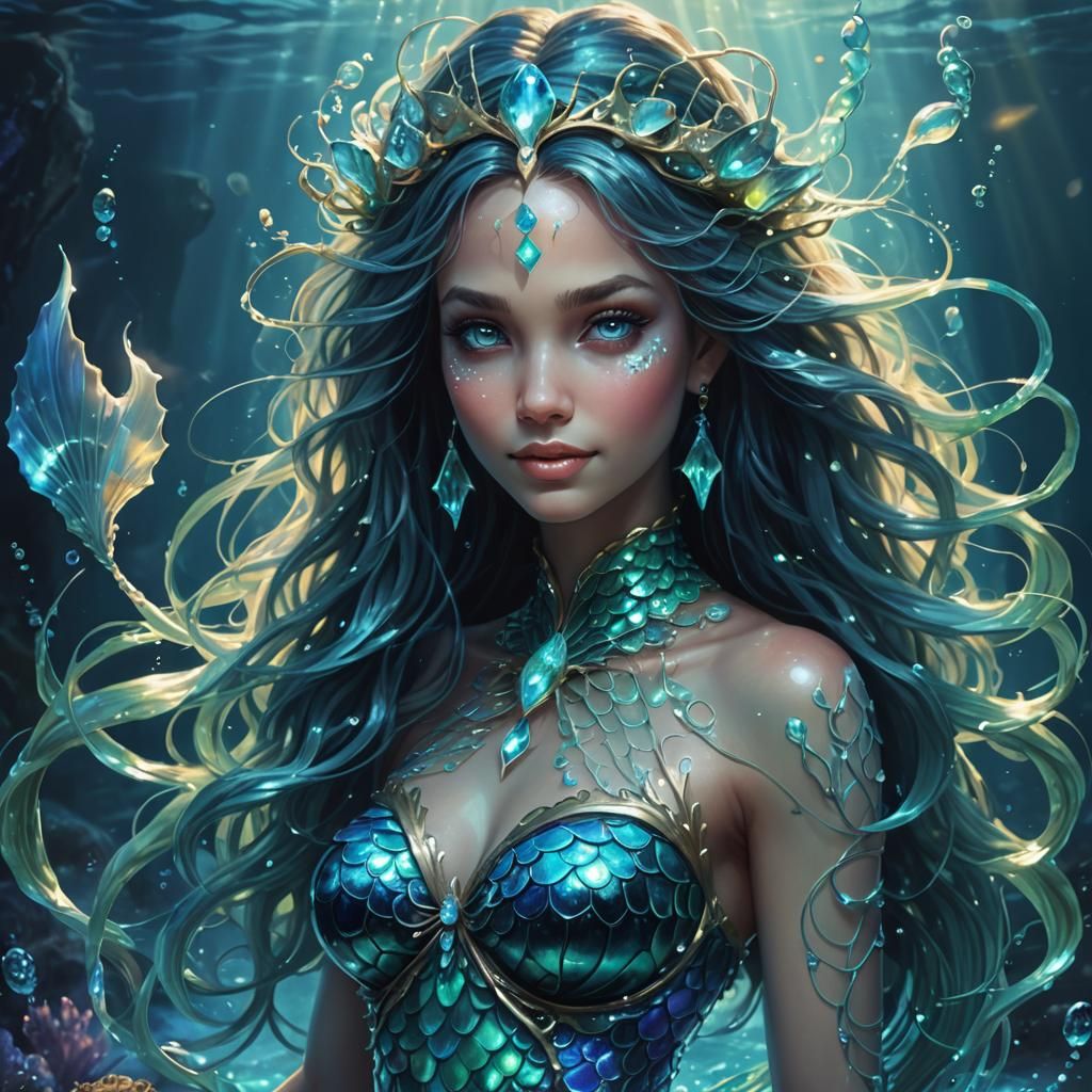 Ethereal mermaid