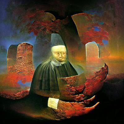 Dystopian Landscape in a Dark Futuristic Style