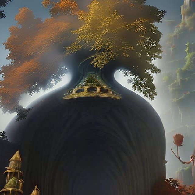 Futuristic Road Emerges from Camera Lens