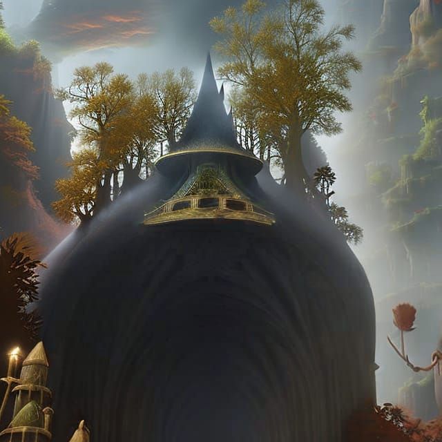 Road Emerges from Camera Lens: Futuristic Digital Art