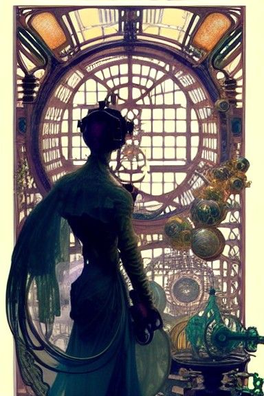 Magical Gear Spheres in Steampunk Workshop