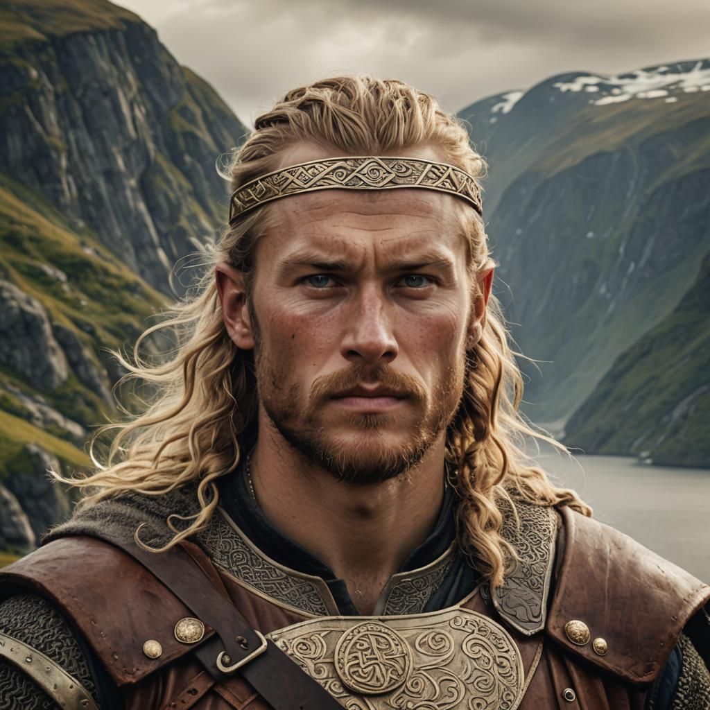 Viking Age Portrait of Knut V Magnusson Konge