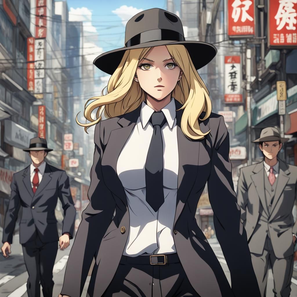 Anime Mafia Boss Strides Through Japan