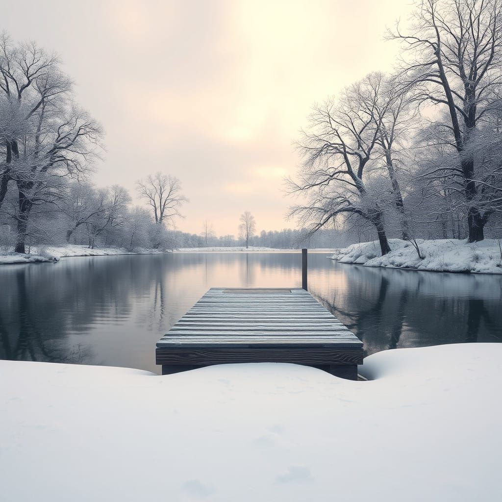 Winter Wonderland in Soft Hues