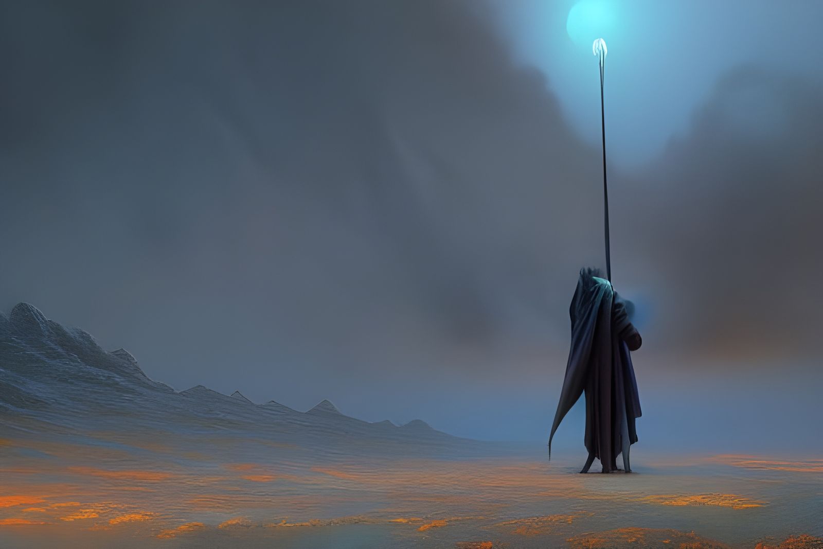 Mystical Devil Arrival in Dark Fantasy Style