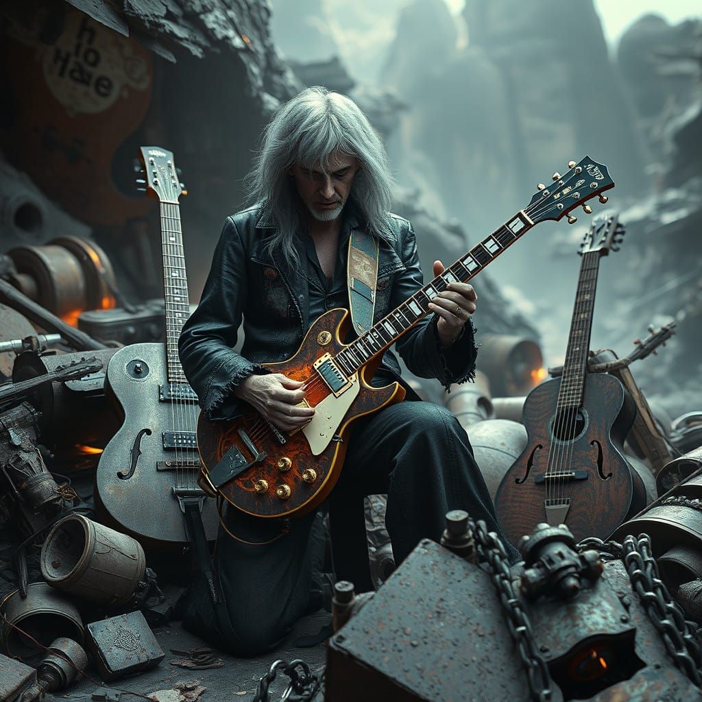 Guitar God in a Post-Apocalyptic World