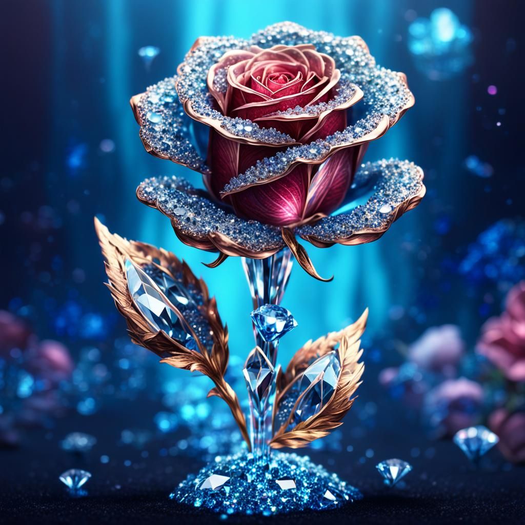 Diamond rose