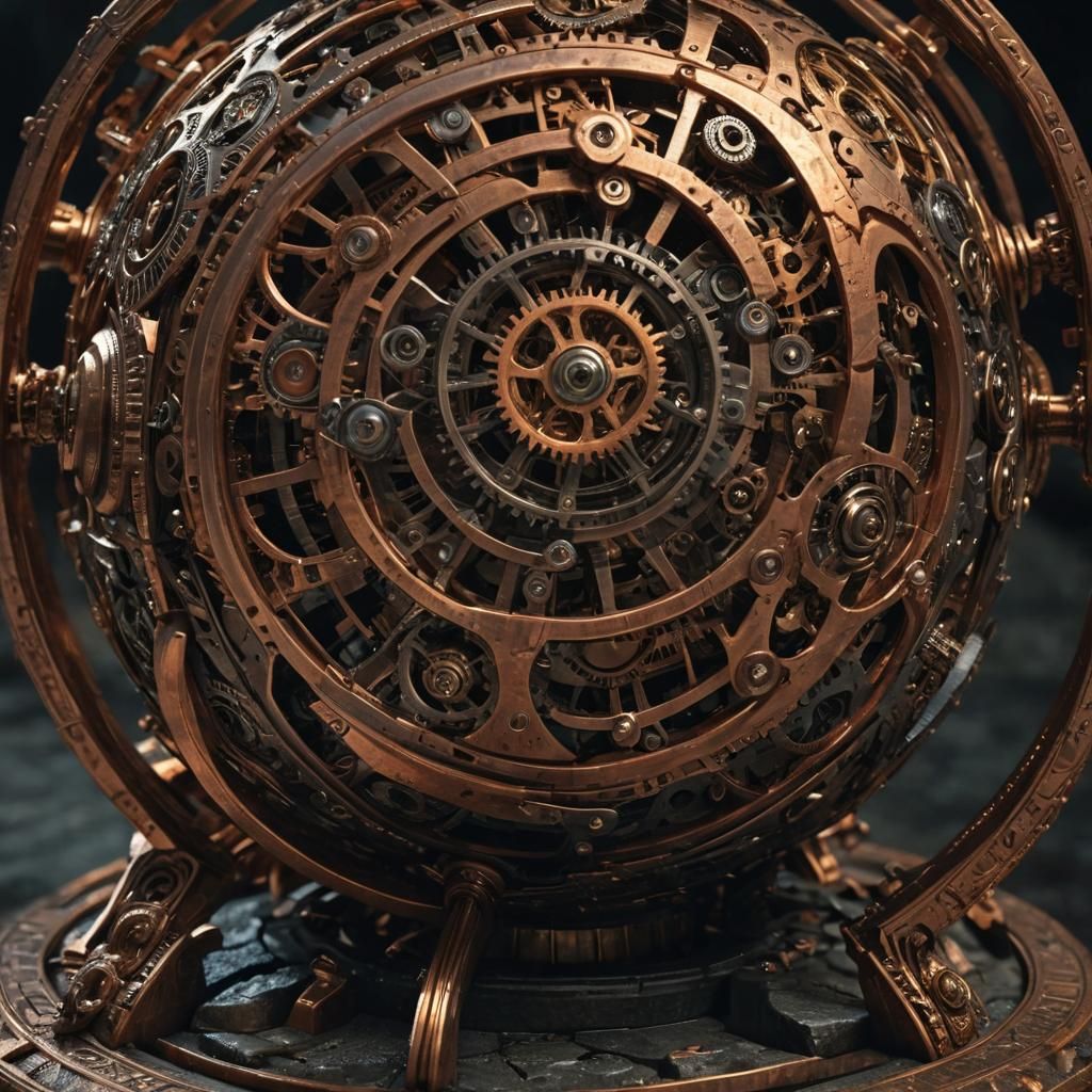 Copper Clockwork Sphere