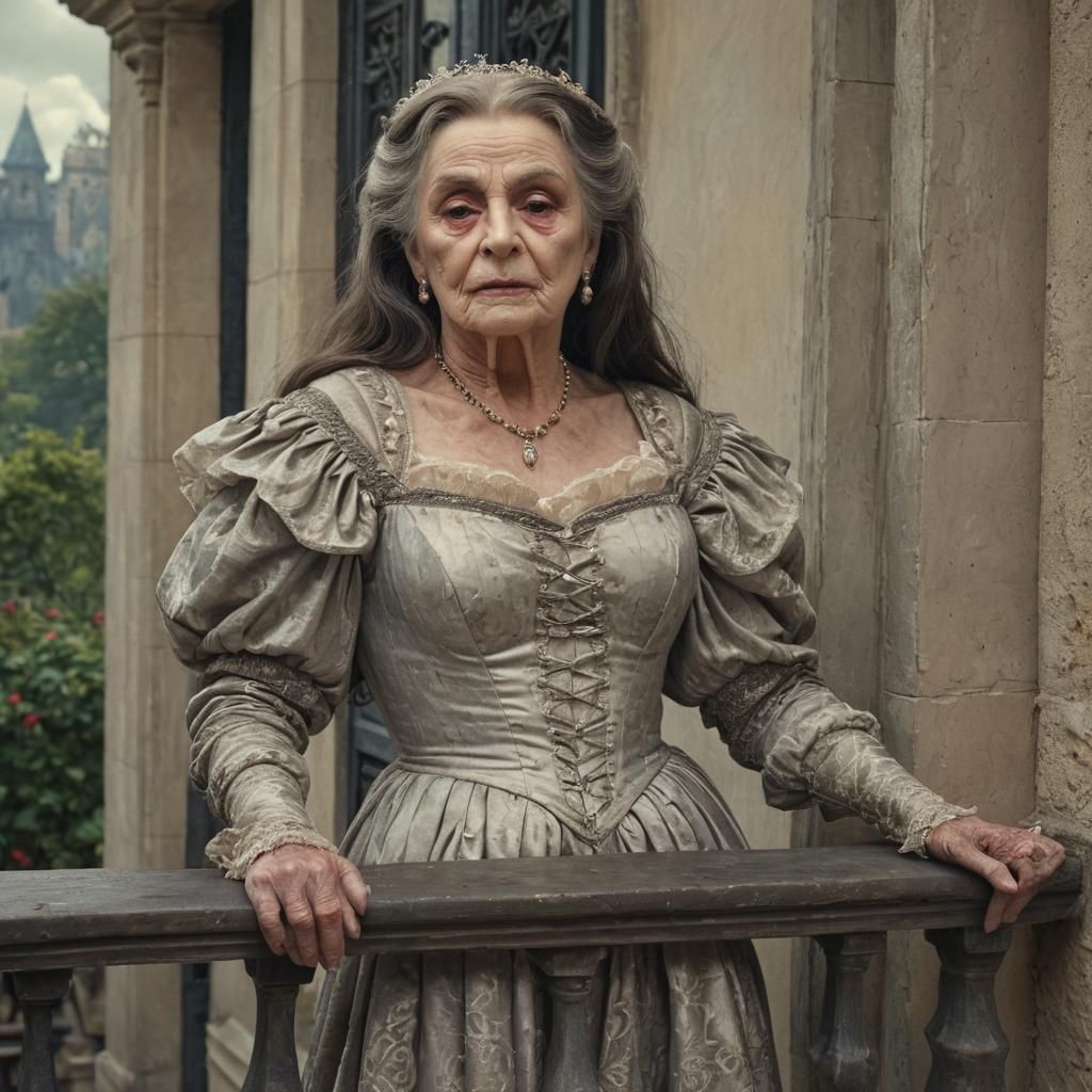 Transvestite Juliet: Fantasy Art in Millais Style