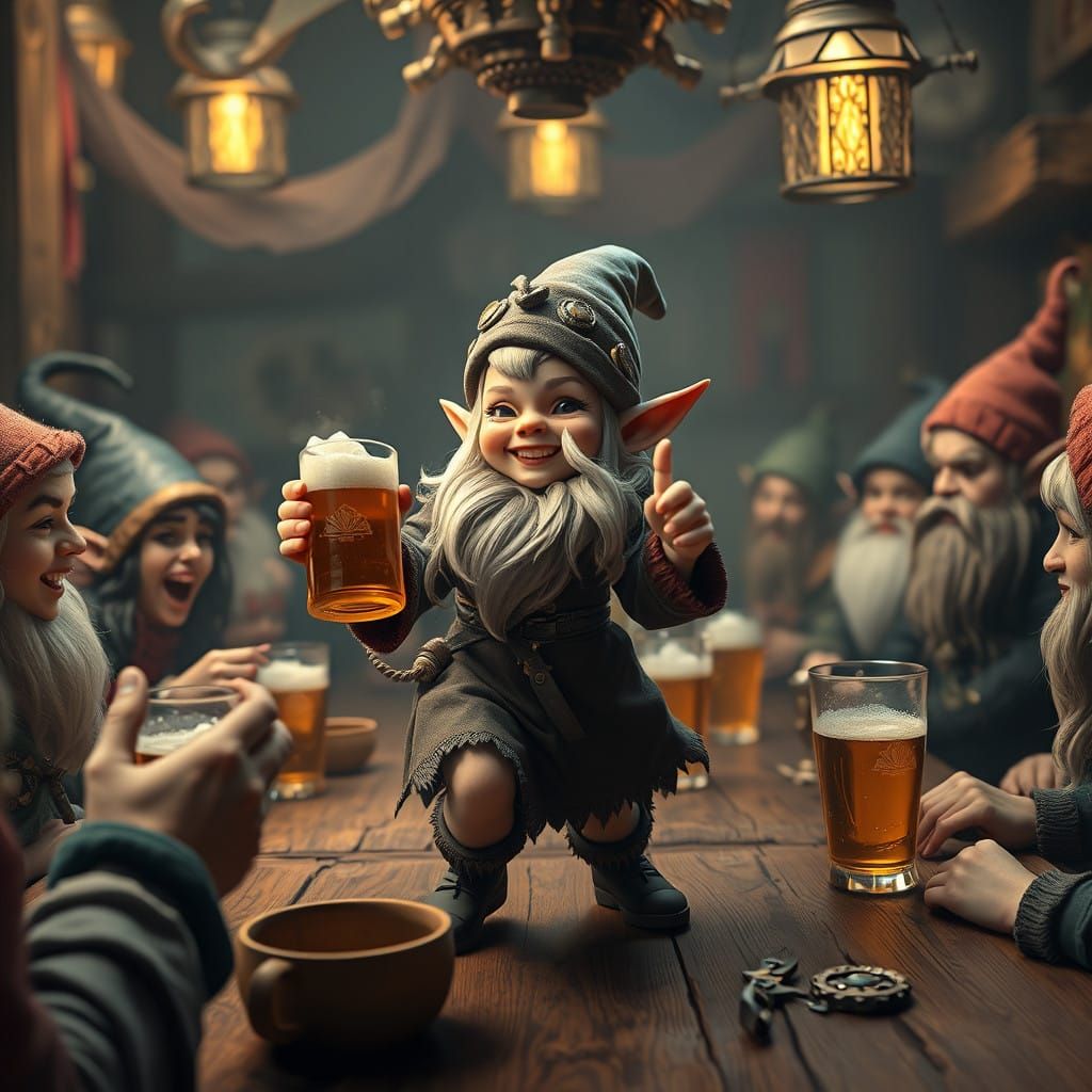 Surreal Saturday Night Merriment with Elven Gnomes