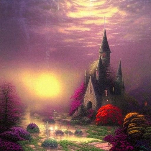 Ethereal Fantasy Image Summoned from the Depths