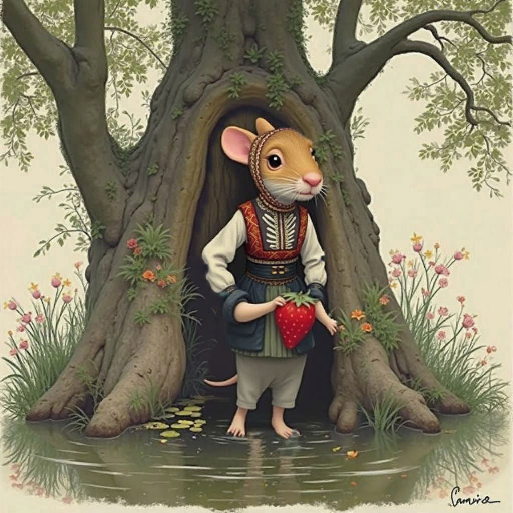 Peaceful Pondside View