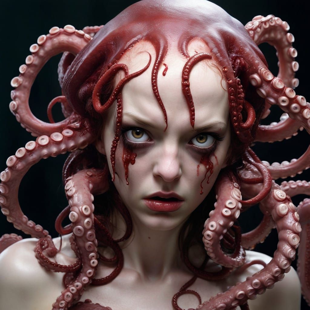 Medusa's Bloody Octopus