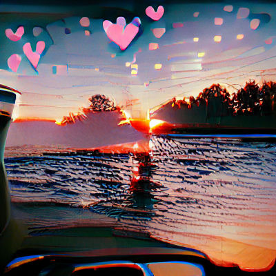 Abstract AI Image Generation Output