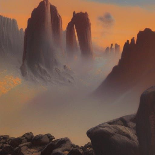 Historical Oil Painting by James Gurney