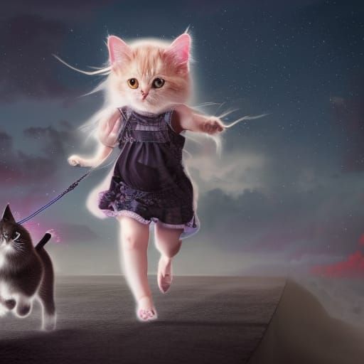 kitty girl fail