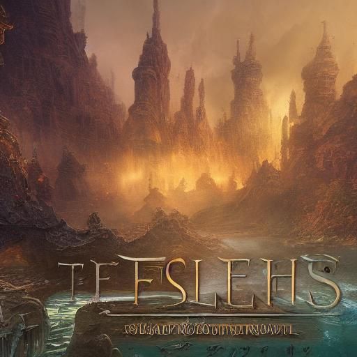 Fantastical Book Cover Art in Unreal Engine 5