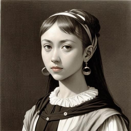 Baroque Portrait in the Style of Caravaggio