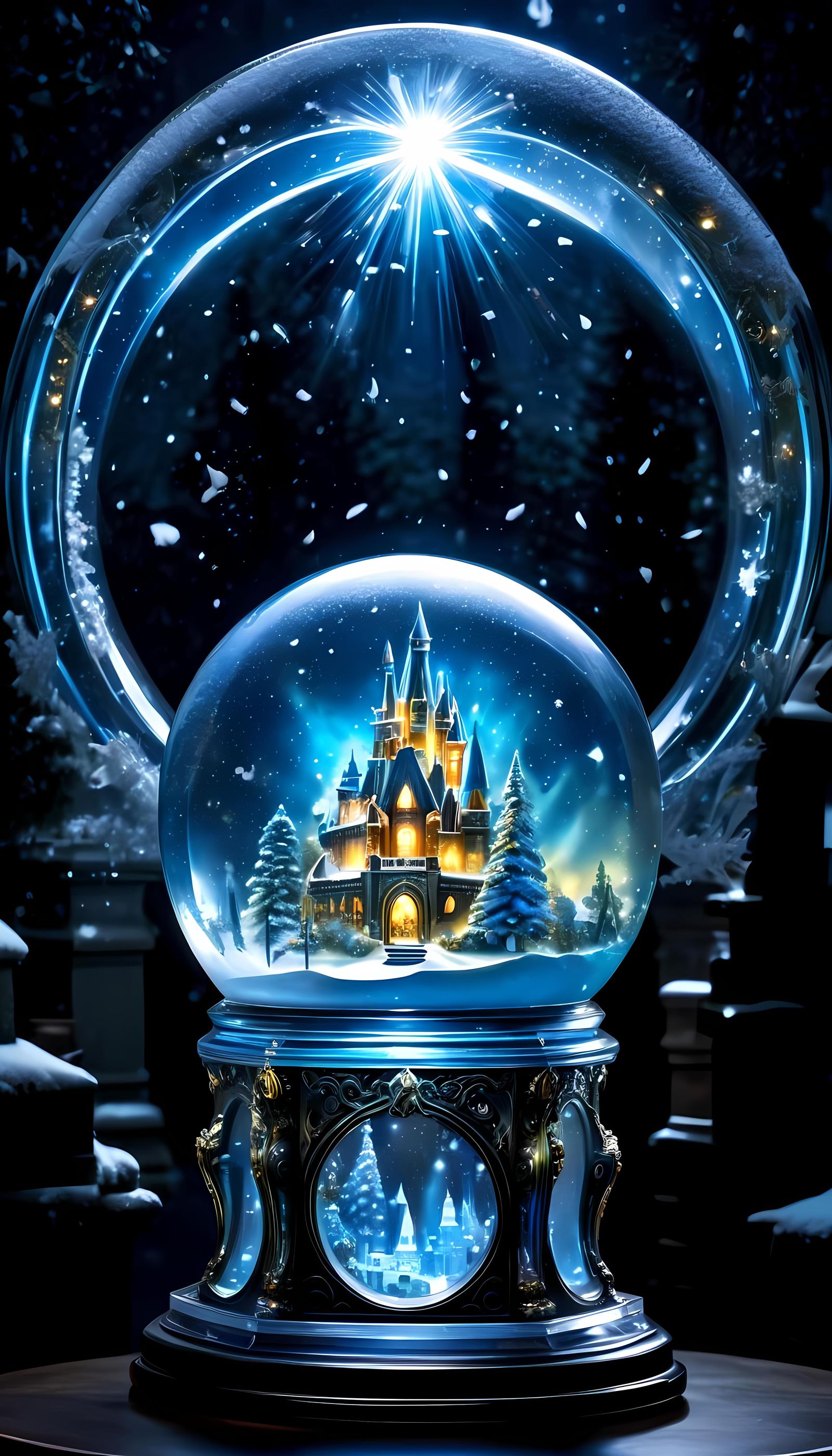 The mystical Snowglobe in its official chambers