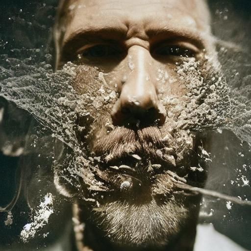 Surreal Ranch Double Exposure: Cinematic Photography