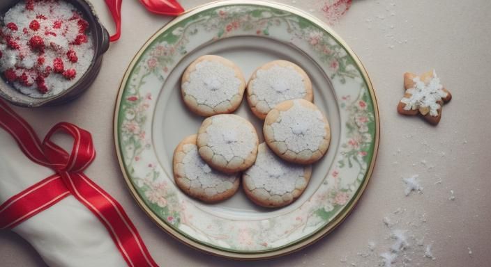 Fragrant Christmas Cookies, Professional Photography