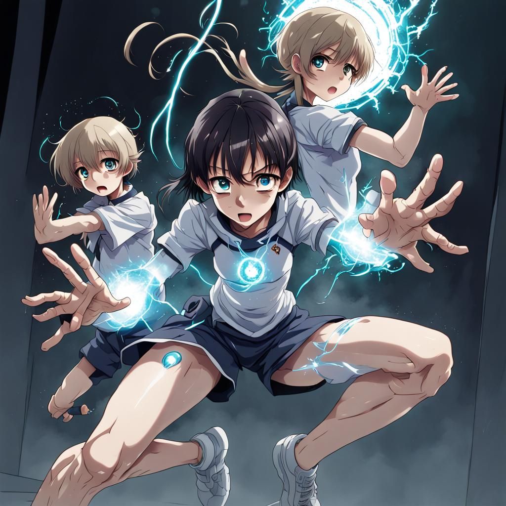 Quadruple Amputee Displays Telekinesis in Anime Style