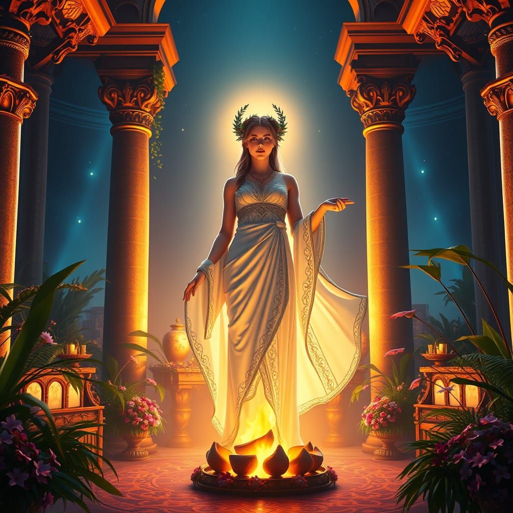 Goddess of Home in Golden Sanctuary