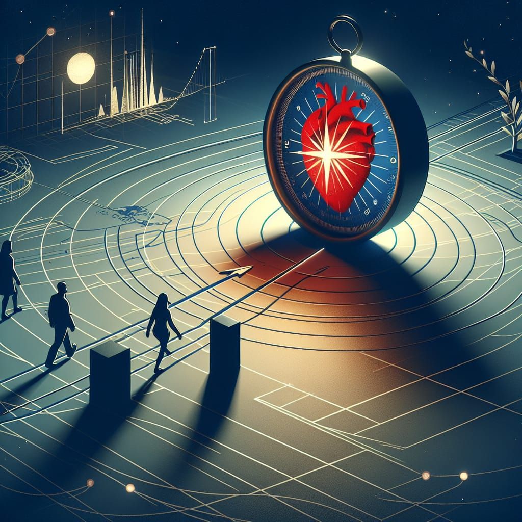 Abstract Emotional Journey: A Search for Love