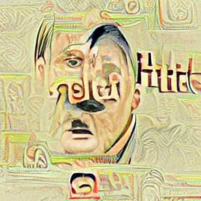 AI Interpretation of Hitler