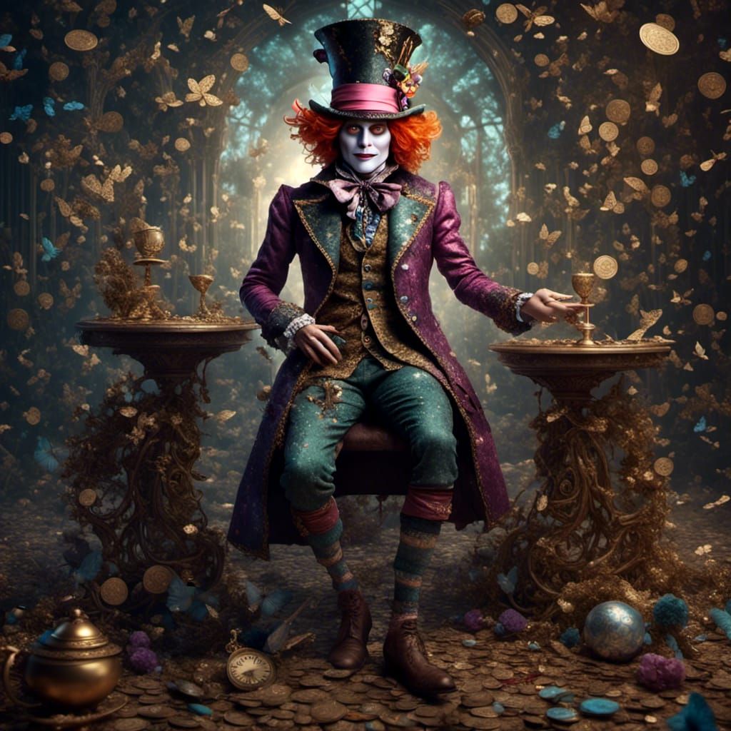 Johnny Depp as The Mad Hatter