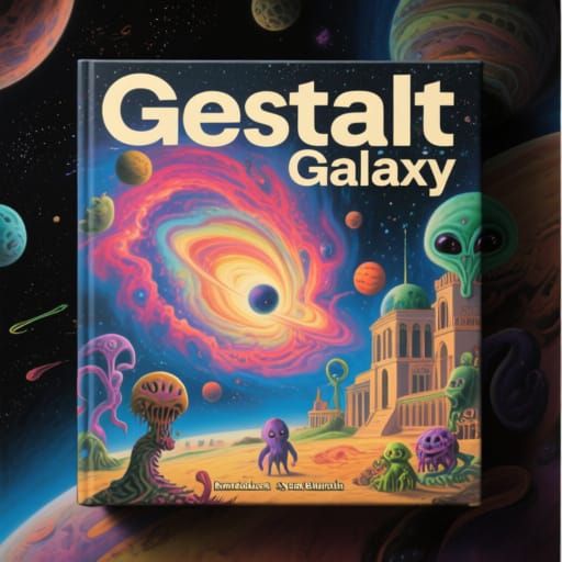 Gestalt Galaxy Game Cover Art in Magical Realism