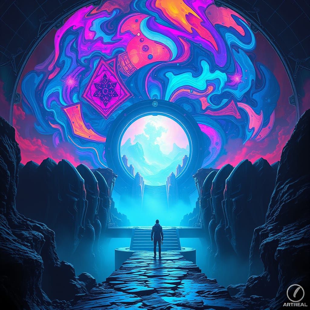 Mystical Portal in Infinity